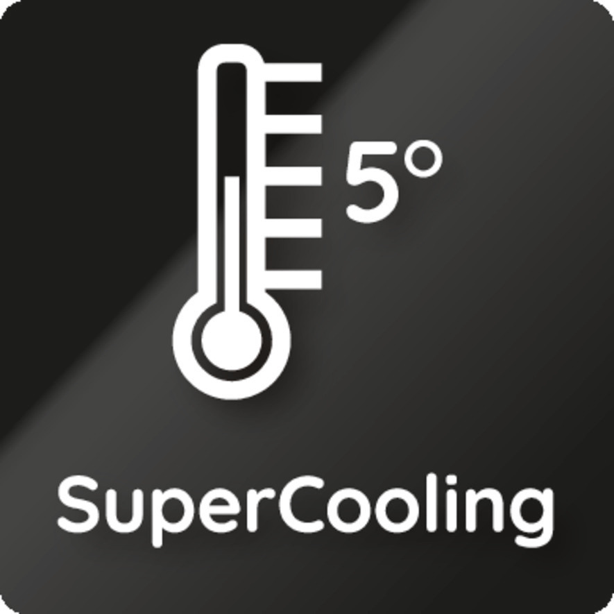 Temperaturschwankungen im Kühlschrank werden automatisch ausgeglichen.