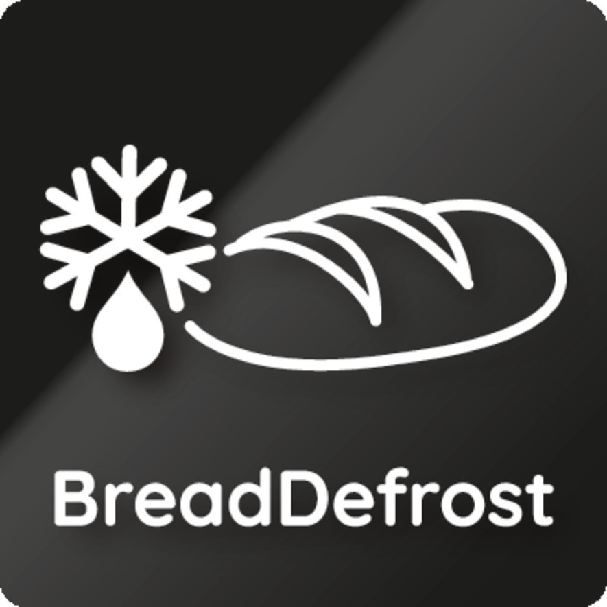Die neue Brot-Auftaufunktion: knusprig warmes Brot wie frisch vom Bäcker ? und das mit nur einem Knopfdruck